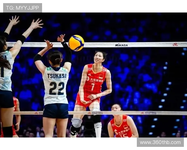 女排中国队在澳门赛中迎战美国队全力争胜展现拼搏精神